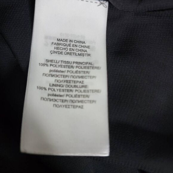 Lauren Ralph Lauren Dress Size 8 Black Dolman Sleeve Velvet - Picture 6 of 6